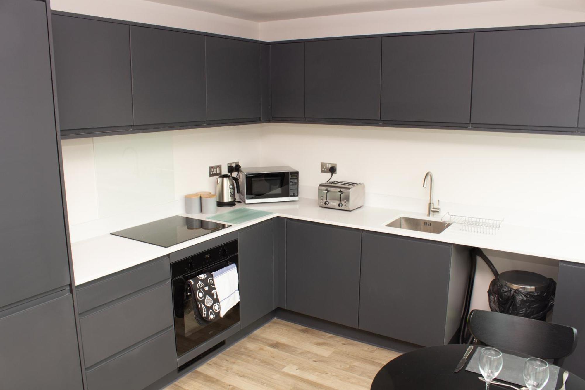 Dashing 1Br Penthouse Near Mcr Stadiums Манчестър Екстериор снимка